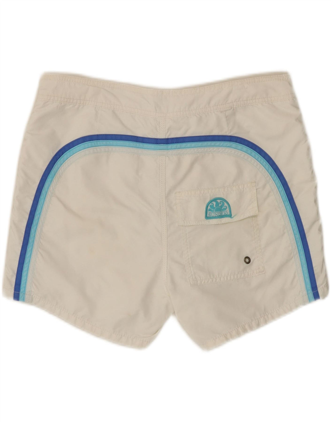 Sundek Herre Badeshorts Stor Hvid