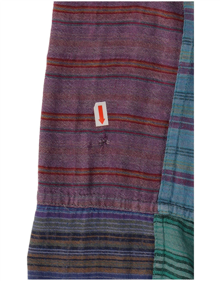VINTAGE Haremsbukser til kvinder W30 L22 Flerfarvet patchwork