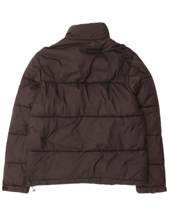Zara Polstret Herrejakke UK 40 Stor Sort Polyester