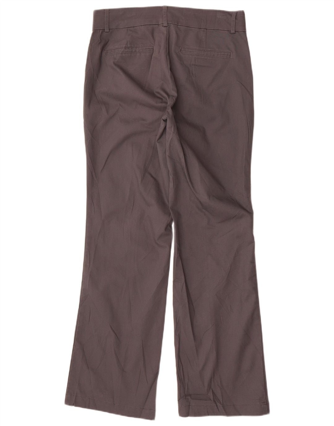 DOCKERS Lige fritidsbukser til kvinder US 4 Small W30 L30 Grå polyester
