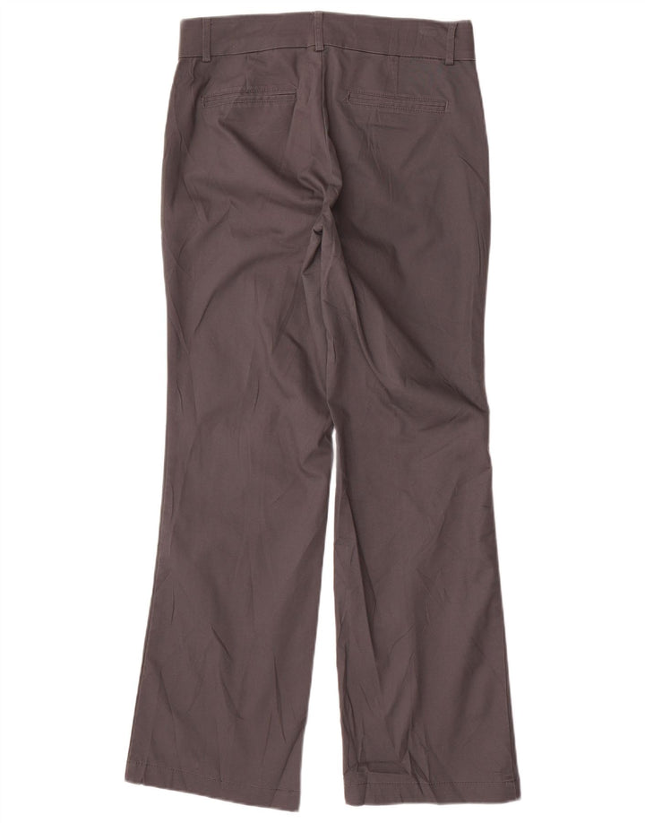 DOCKERS Lige fritidsbukser til kvinder US 4 Small W30 L30 Grå polyester