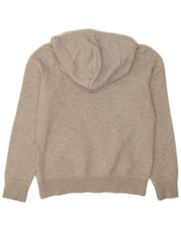Jack Wills Dame hættetrøje trøje UK 10 Small Grå Flecked Bomuld