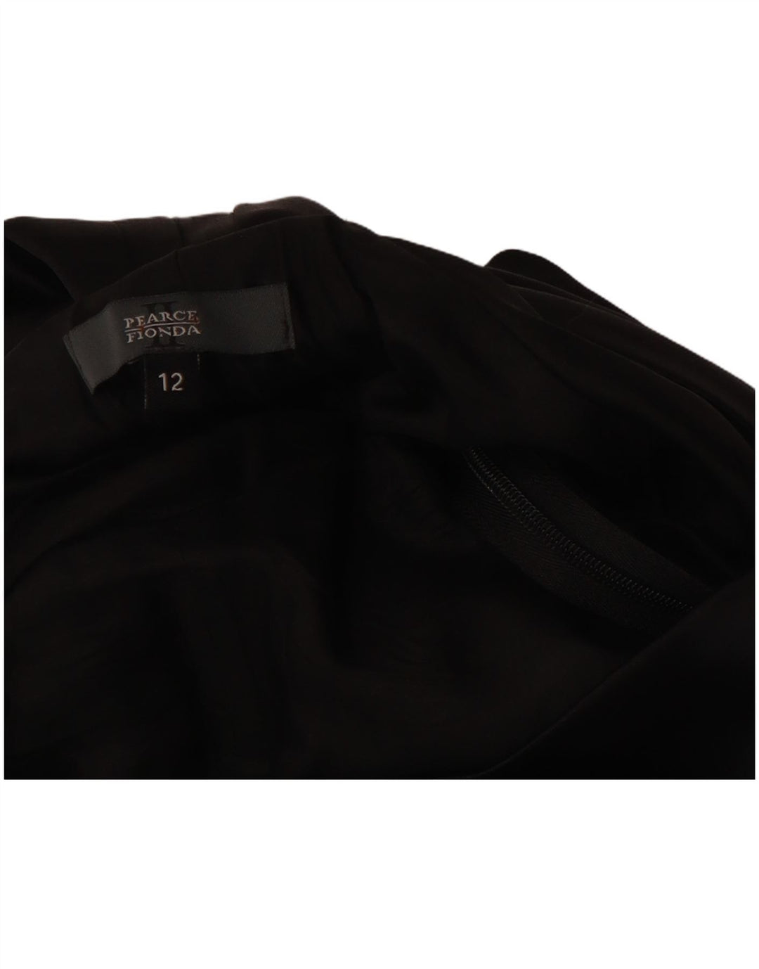 PEARCE FIONDA Womens Maxi Strapless Dress UK 12 Medium Black Acetate
