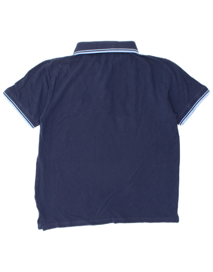Lotto Herre Polo Shirt Medium Marineblå Stribet