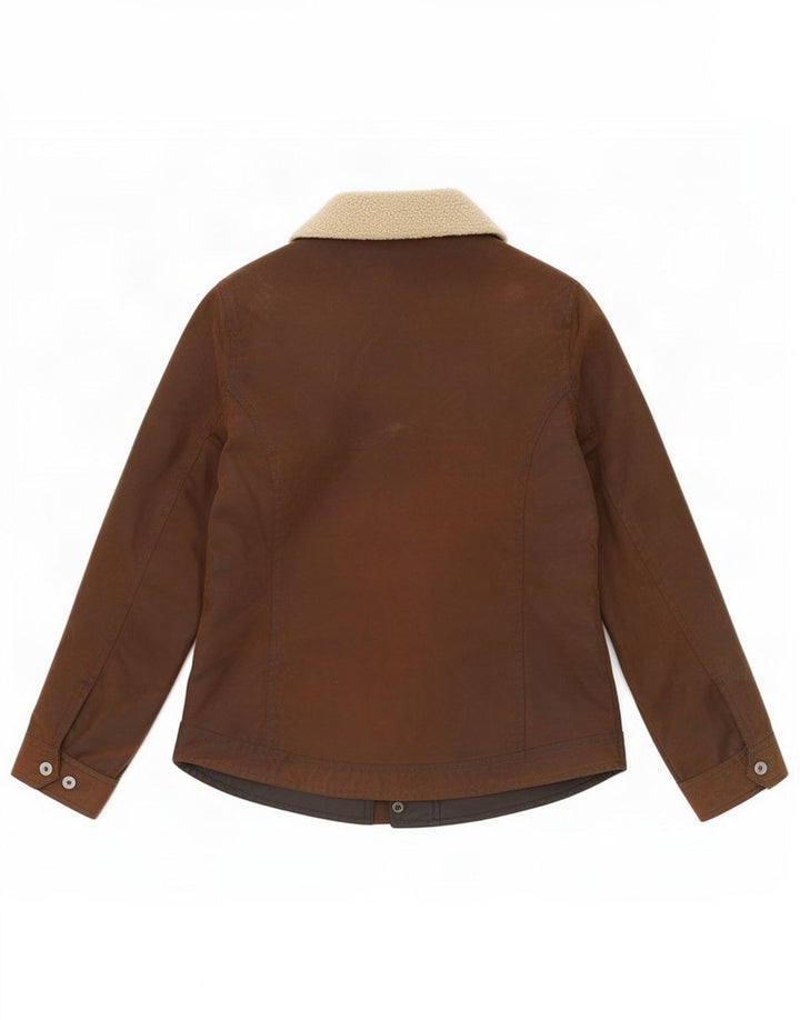 Barbour Womens vokset bomuldsjakke UK 8 Small Brown