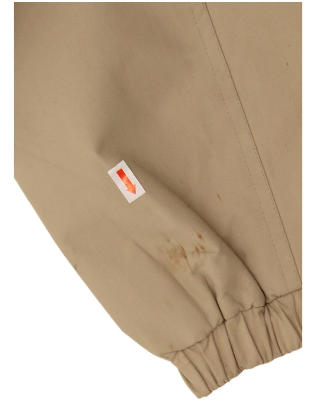 Asics Herre Bomber Jacket UK 40 Stor Beige Polyamid