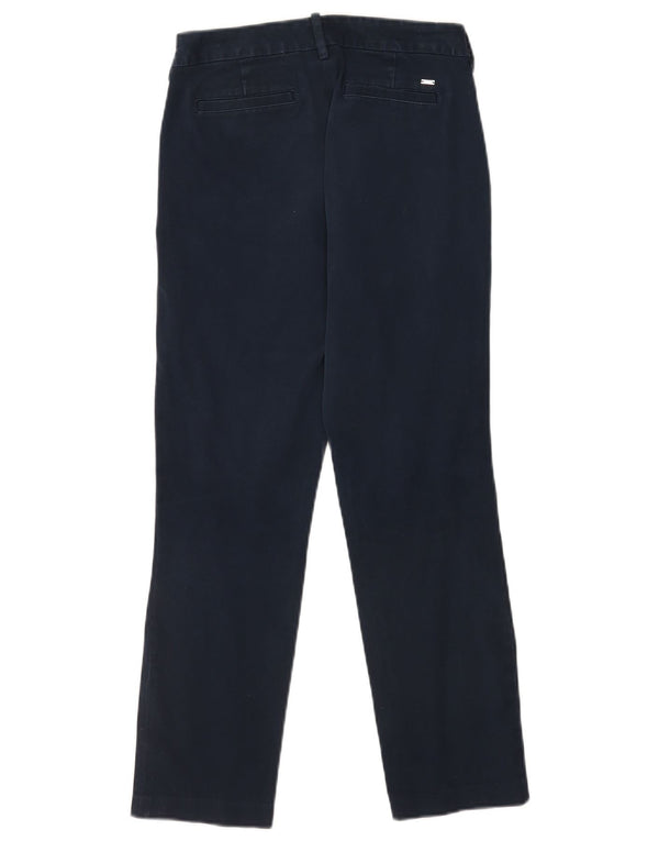 Tommy Hilfiger Lige Chinobukser til kvinder US 6 Medium W26 L27 Marineblå