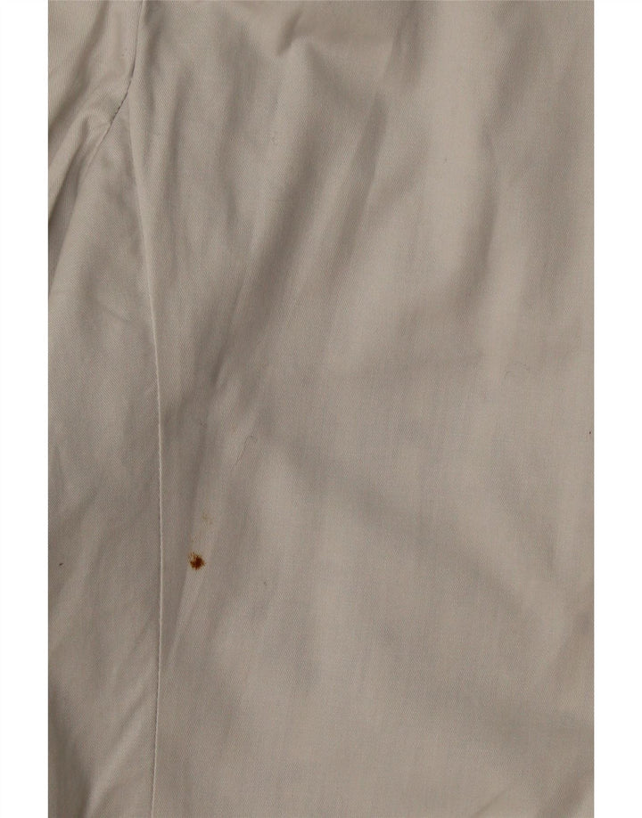 UDSTYR Herre 2 Knaps Blazer Jacket UK 40 Stor Grå Bomuld