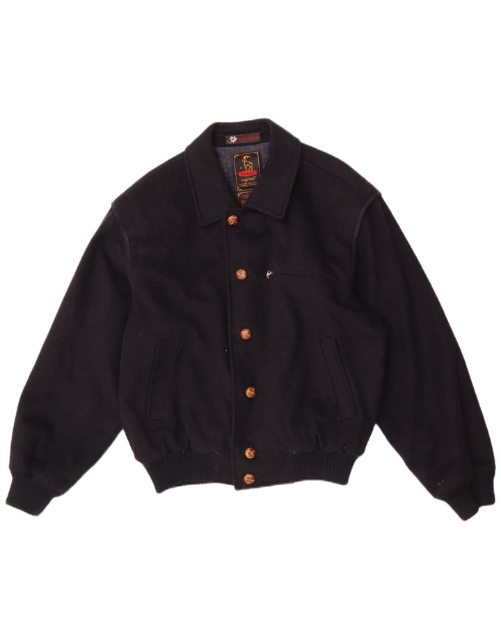 Steinbock Herre Bomber Windbreaker Jacket UK 42 XL Navy Blue