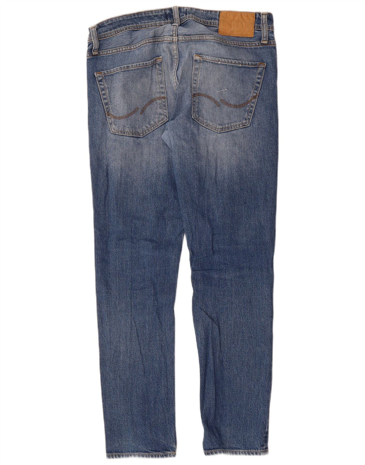 Jack & Jones Herre Tim Slim Jeans W30 L30 Blå Bomuld