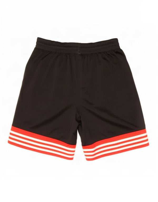 Adidas Herre Chicago Bulls grafiske sportsshorts Large Black Colourblock