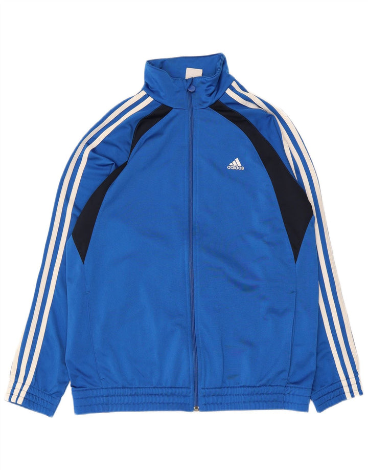 Adidas Træningsdragt Topjakke til drenge 15-16 år Blå Colourblock Polyester