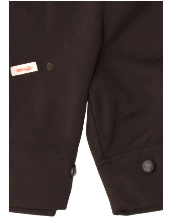 Kappa Herre grafiske sportsshorts XL sort polyester