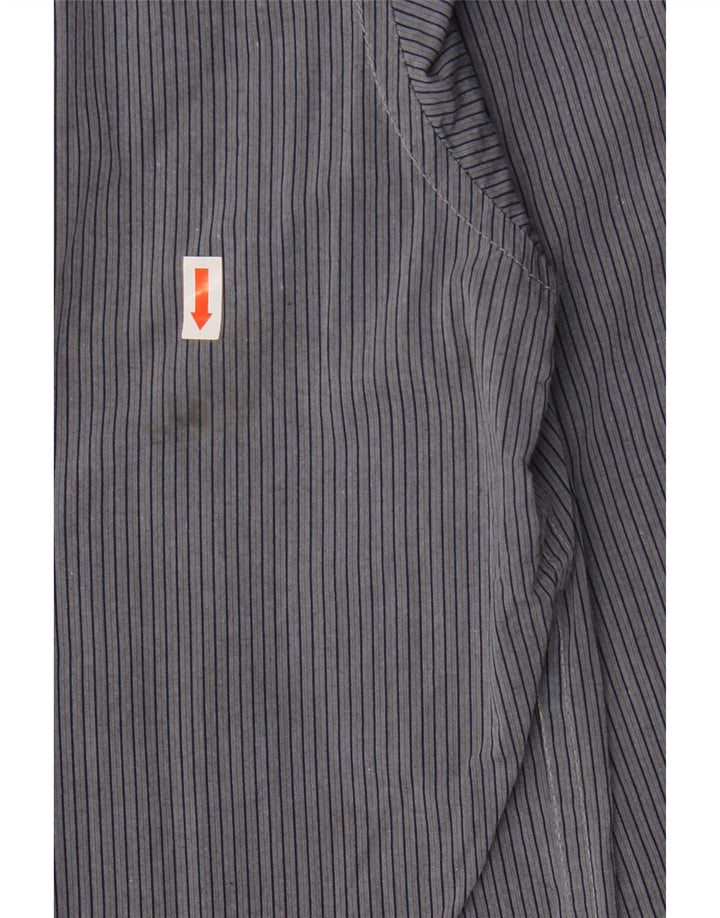 SCOTCH & SODA Herreskjorte Medium Blue Pinstripe