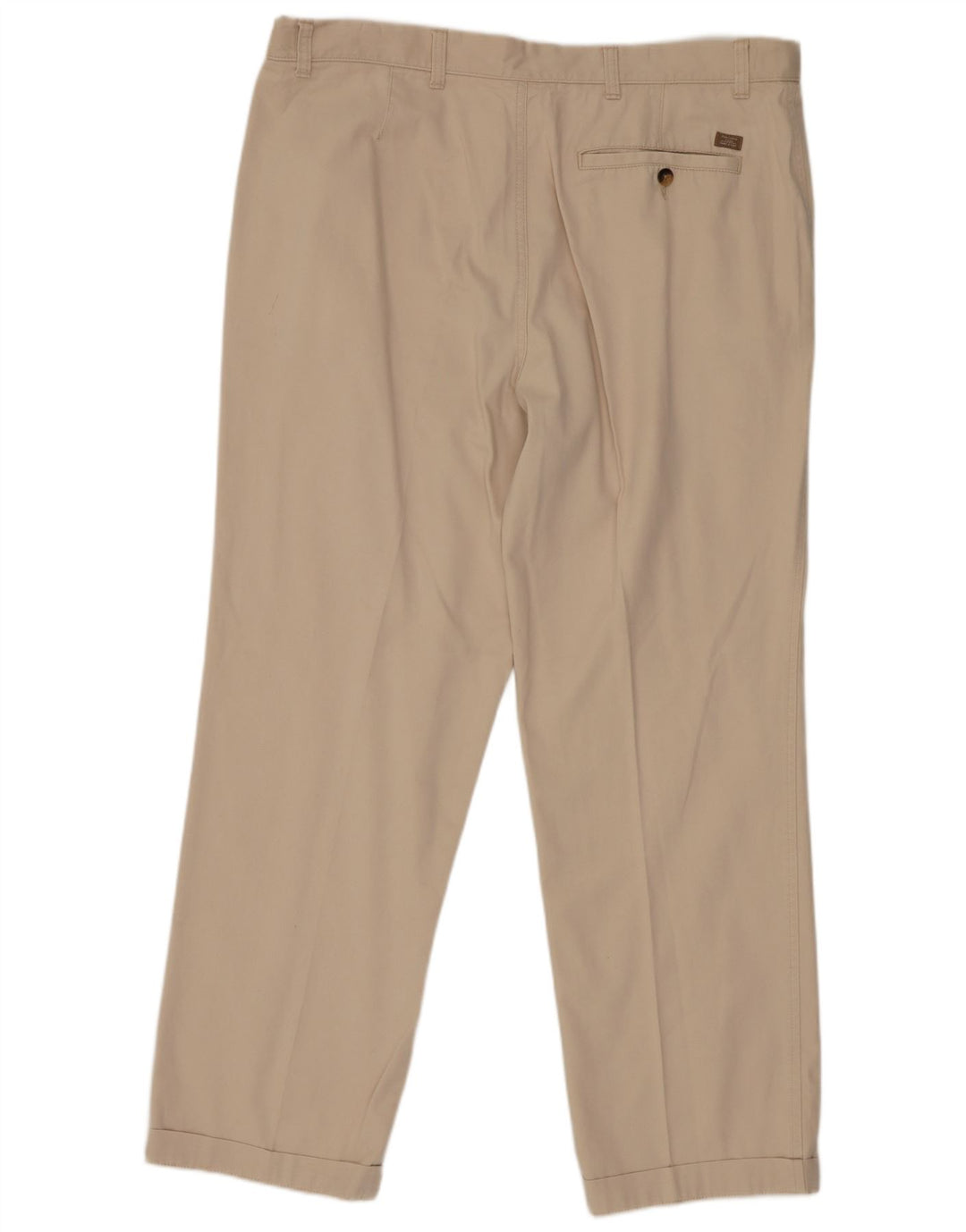 Marks & Spencer Herre Pegged Regular Chino Bukser W38 L31 Beige Bomuld