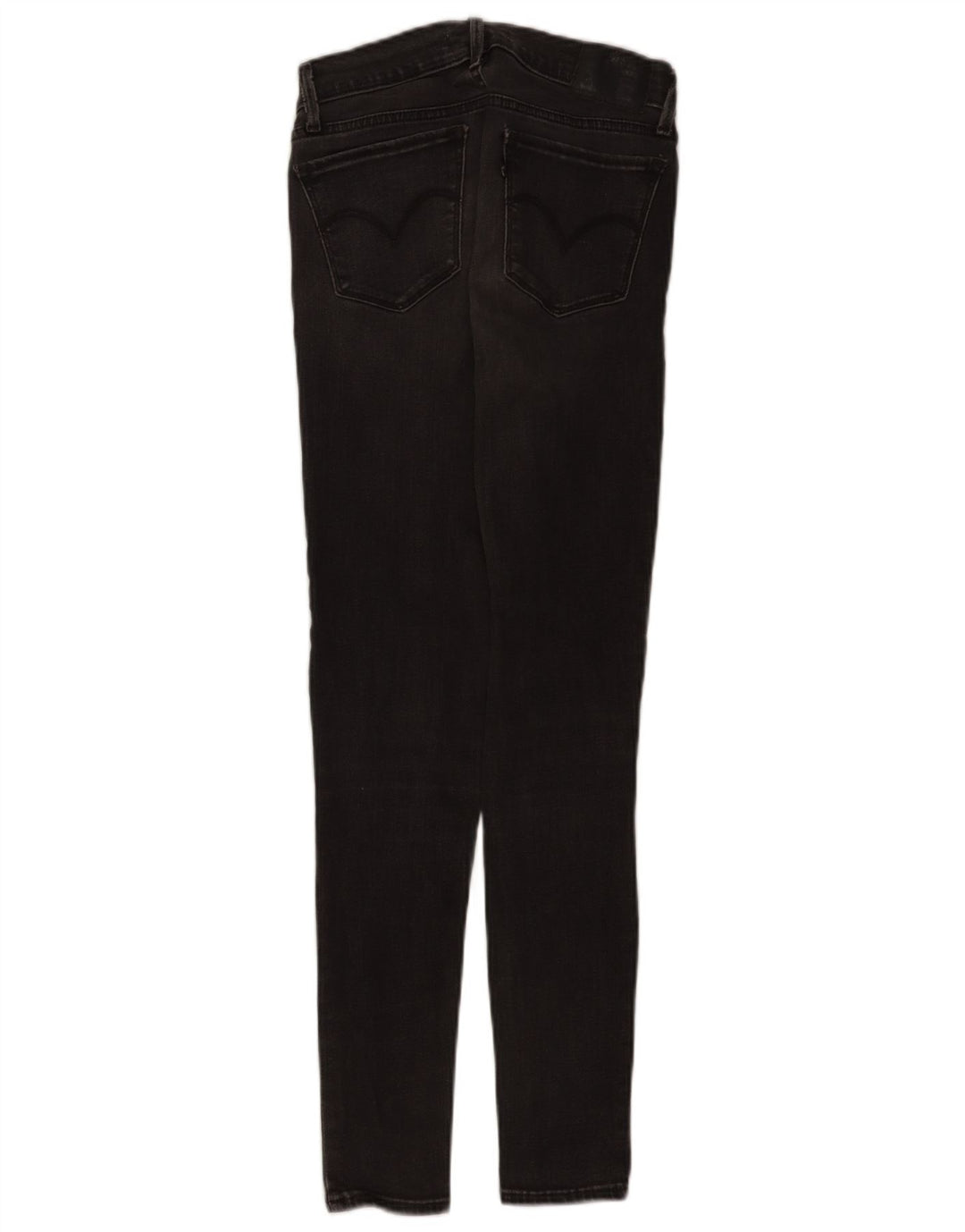 Levi's Dame 710 Super Skinny Jeans W27 L30 Sort