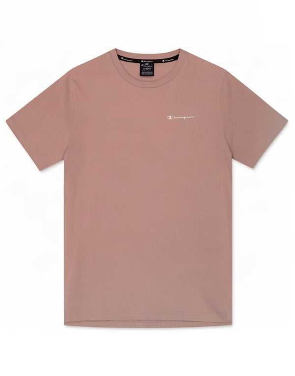 Champion Herre T-shirt Top Medium Pink Bomuld