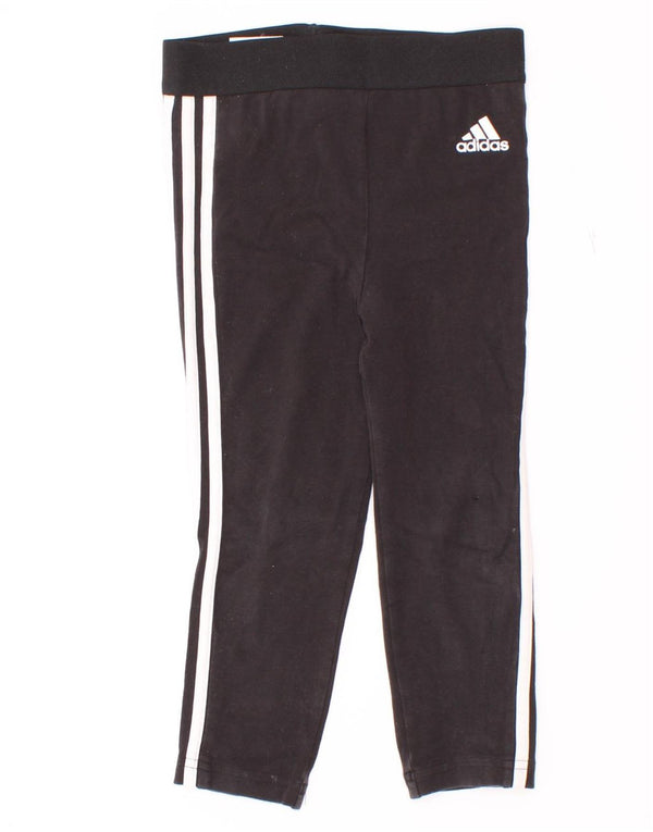 Adidas pigeleggings 2-3 år sort bomuld