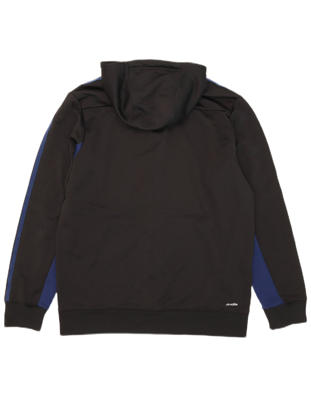 Adidas Herre Climalite Hættetrøje med lynlås mellem sort Colourblock Polyester