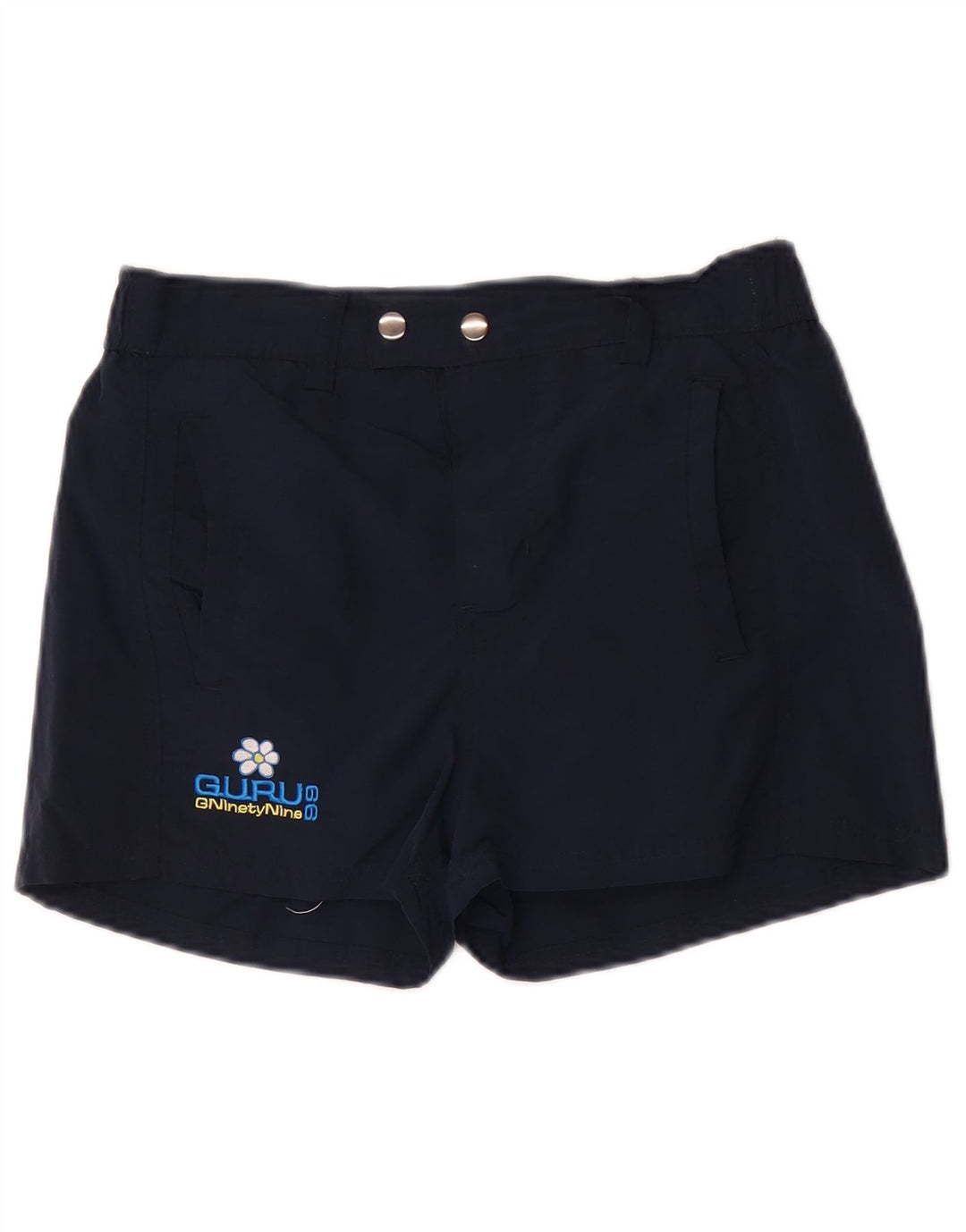 Guru Svømmeshorts til kvinder UK 10 Small Navy Blue