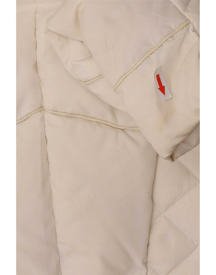 Byblos Dame Polstret jakke IT 44 Medium Hvid Polyester