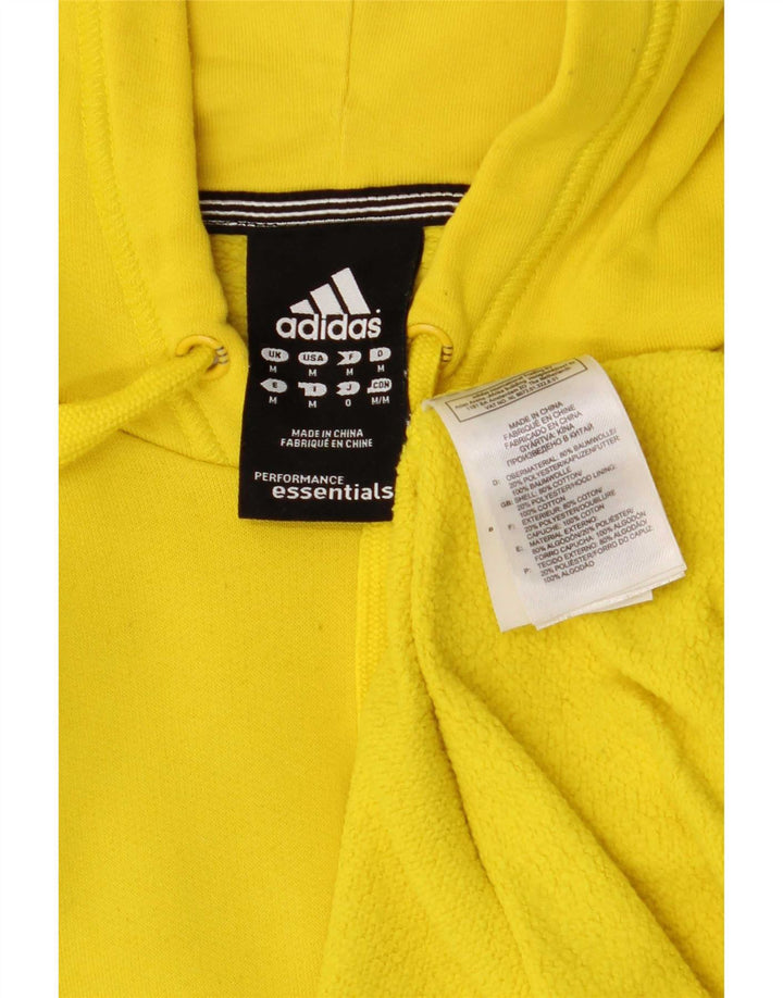 Adidas Grafisk hættetrøje til mænd mellem gul polyester