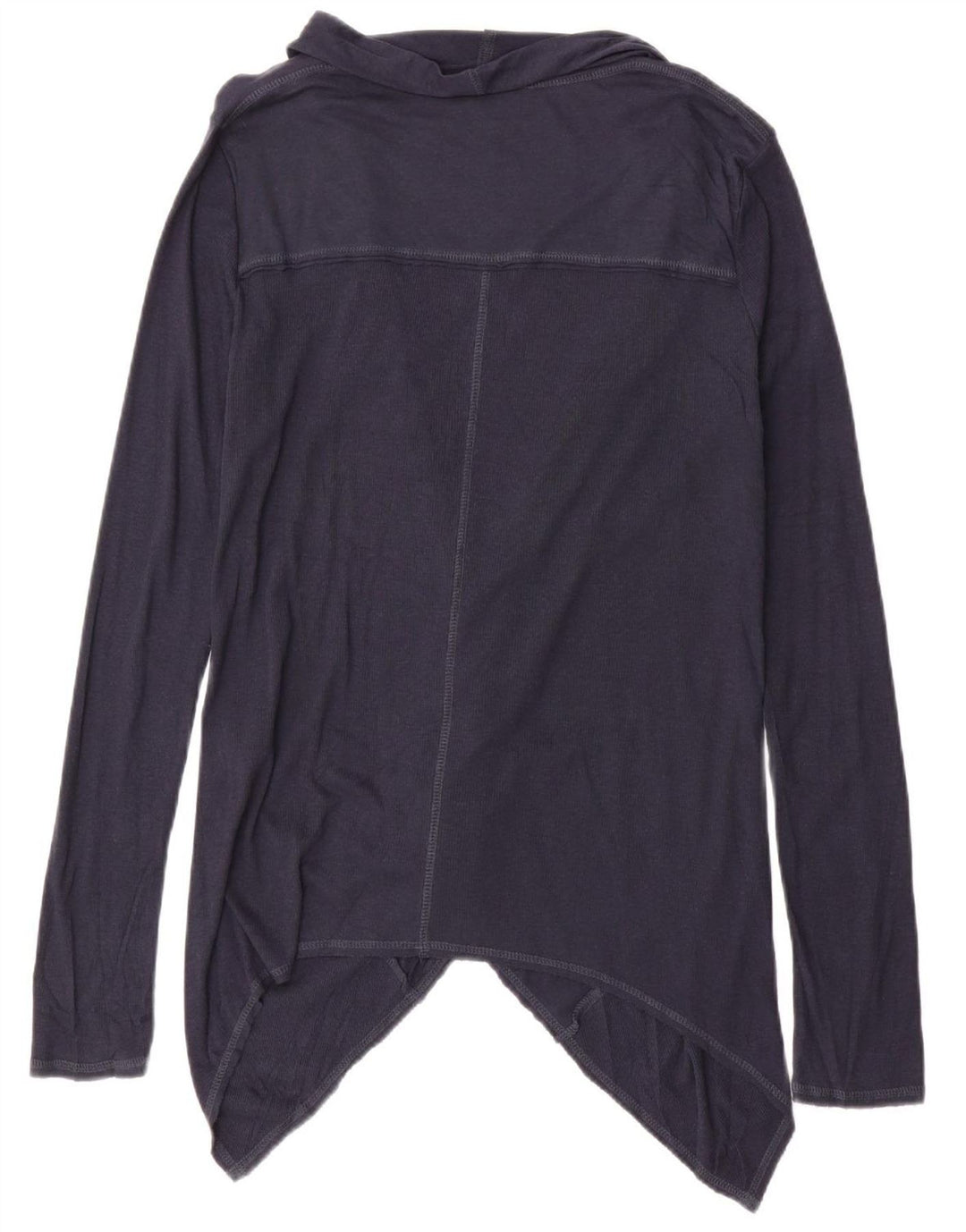 Calvin Klein Jeans Dame Cardigan Top UK 14 Medium Navy Blue Bomuld