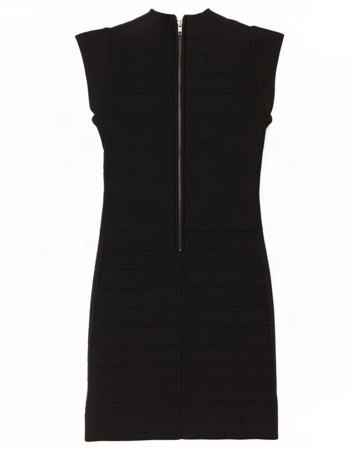 French Connection Womens Sheath Dress UK 8 Small Black Viscose