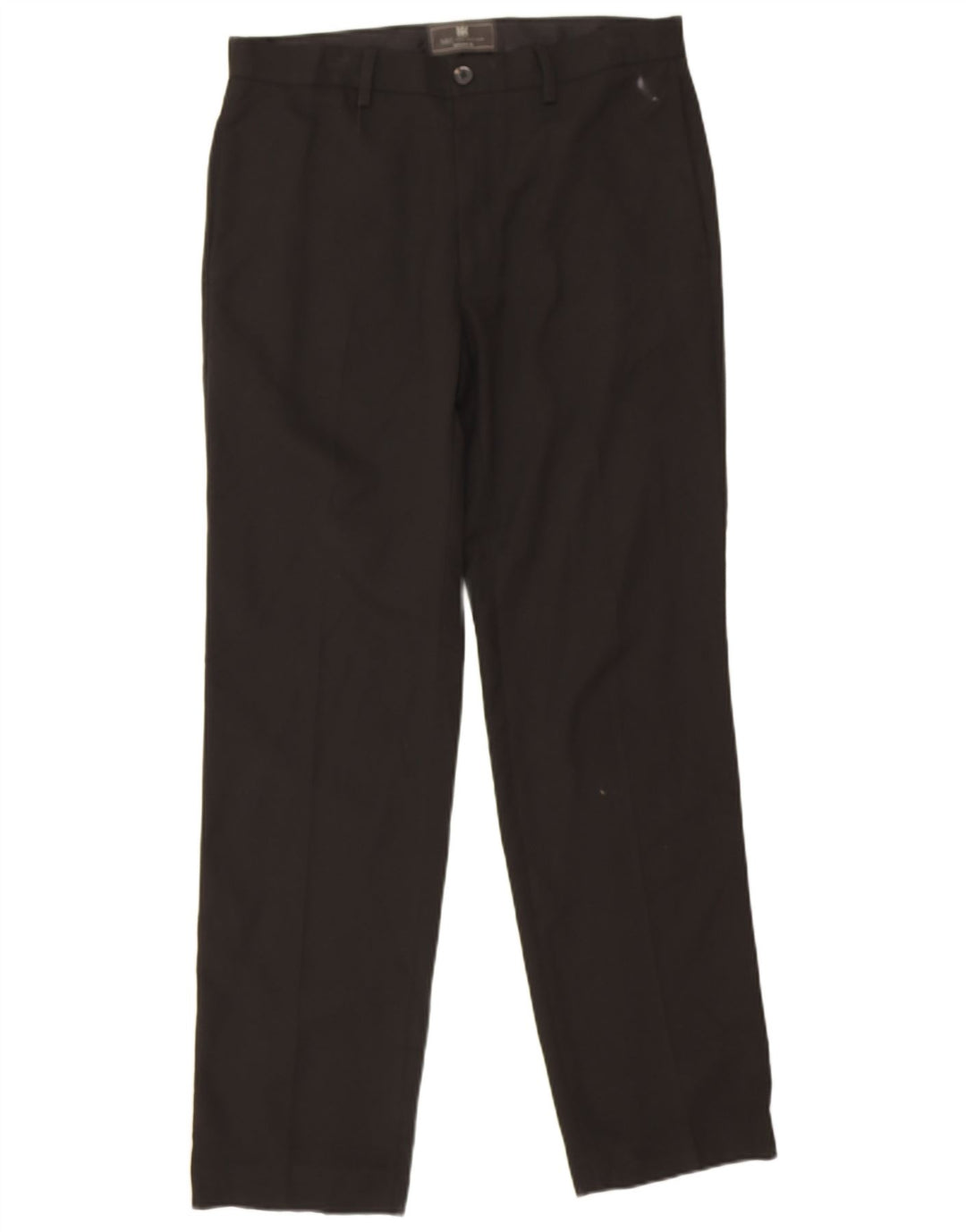 Marks & Spencer Lige Chinobukser til kvinder W32 L31 Sort polyester