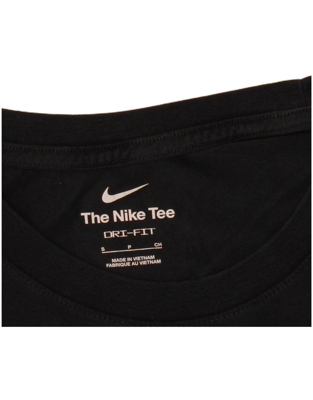 Nike Herre Dri Fit T-Shirt Top Lille Sort