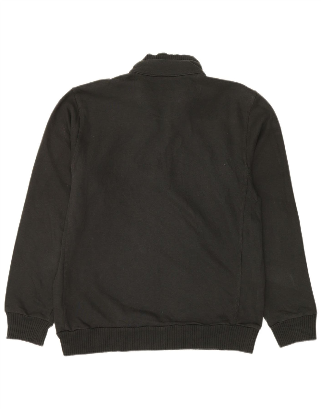 Champion Herre Classics Zip Neck Sweatshirt Jumper Medium Sort Bomuld