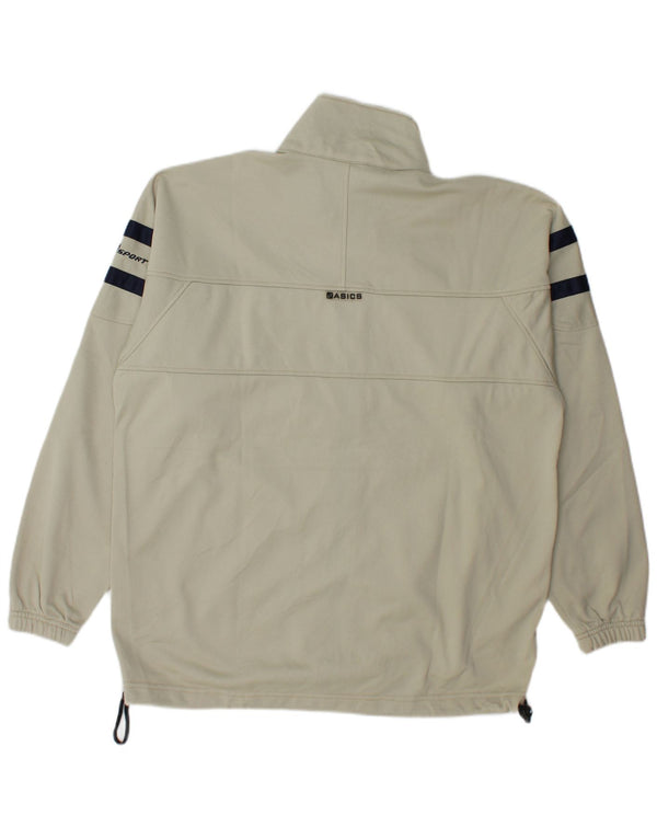 Asics Træningsdragt til mænd Topjakke Medium Beige Colourblock Polyester