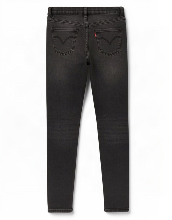 Levi's Girls 711 Skinny Jeans 10-11 år W27 L25 Sort