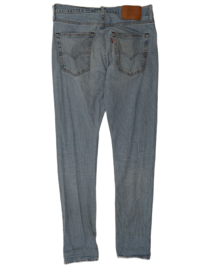 Levi's Herre 512 Slim Jeans W31 L32 Blå Bomuld