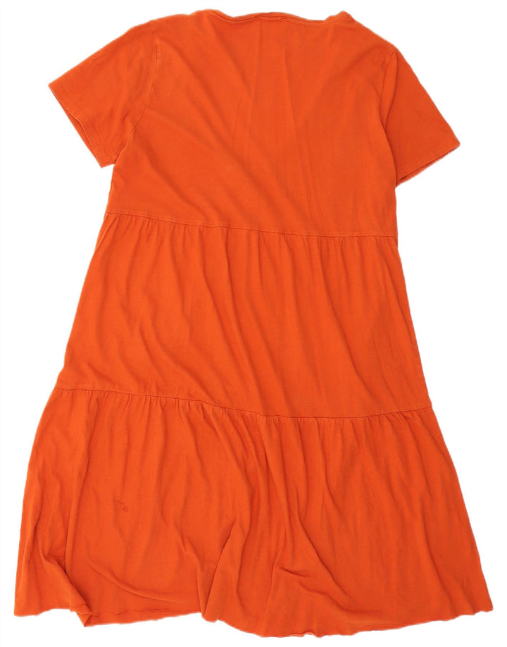 ZARA Damekjole UK 16 Large Orange