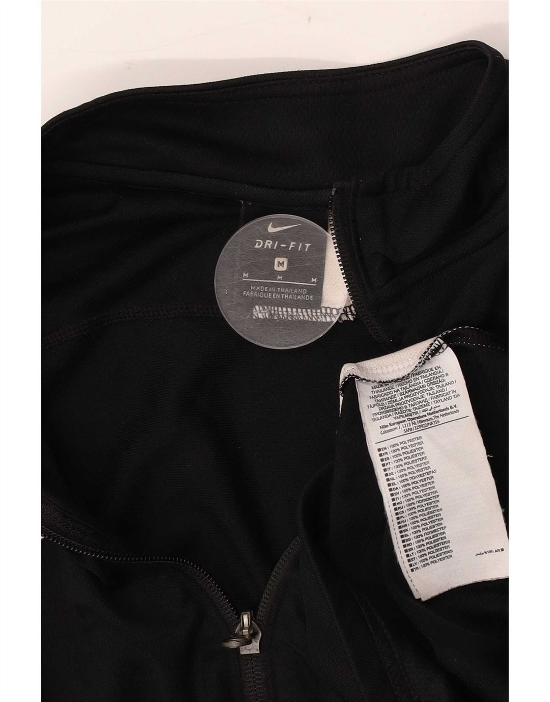 Nike Herre Dri Fit træningsdragt Topjakke Medium Sort Colourblock Polyester