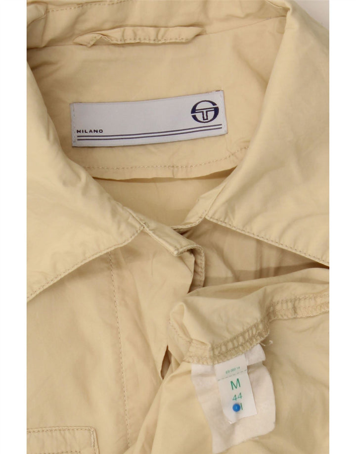 SERGIO TACCHINI Womens Utility Jacket IT 44  Medium Yellow Vintage Sergio Tacchini and Second-Hand Sergio Tacchini from Messina Hembry 
