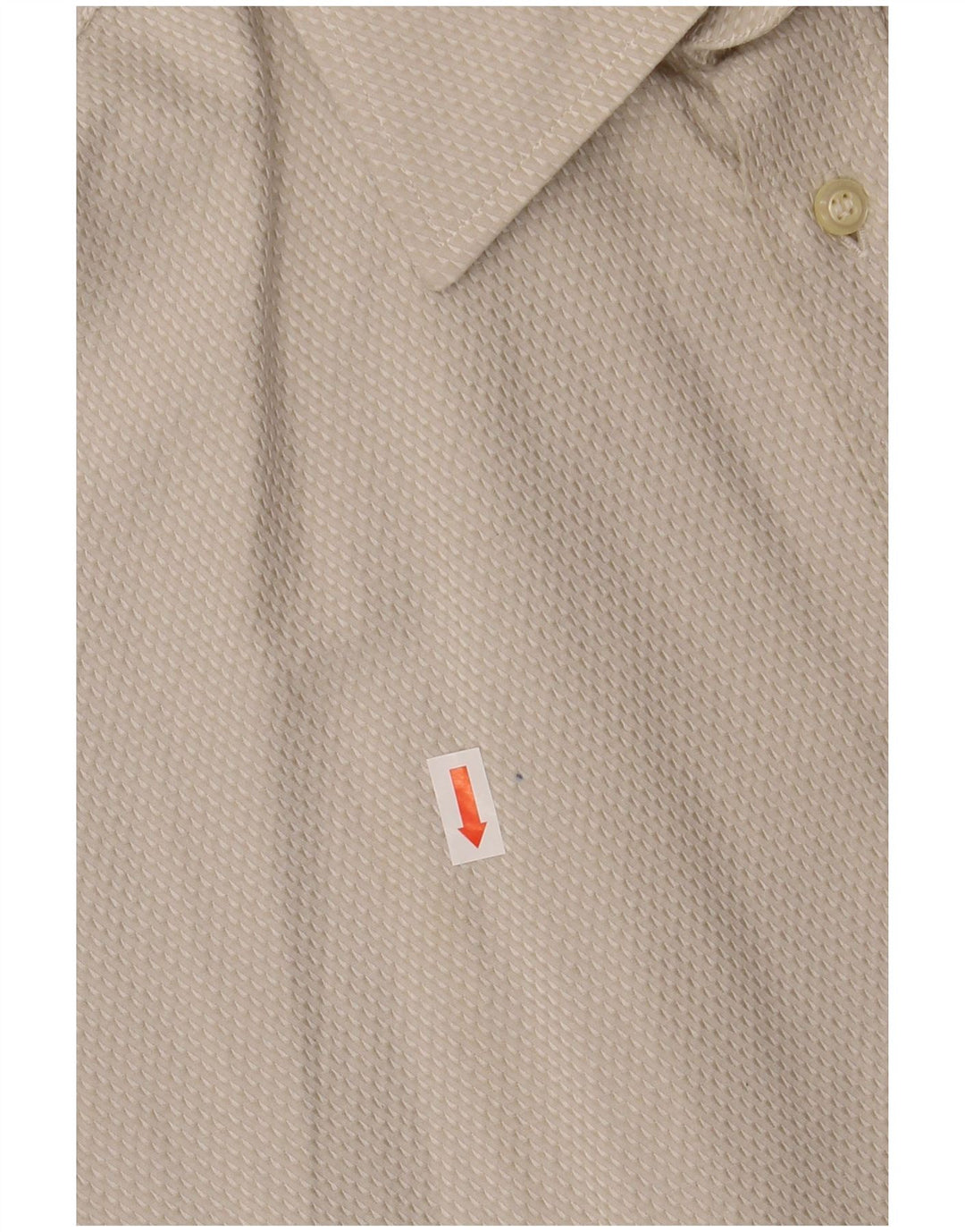 ROCCOBAROCCO Herreskjorte Str. 41 16 Stor Beige Bomuld