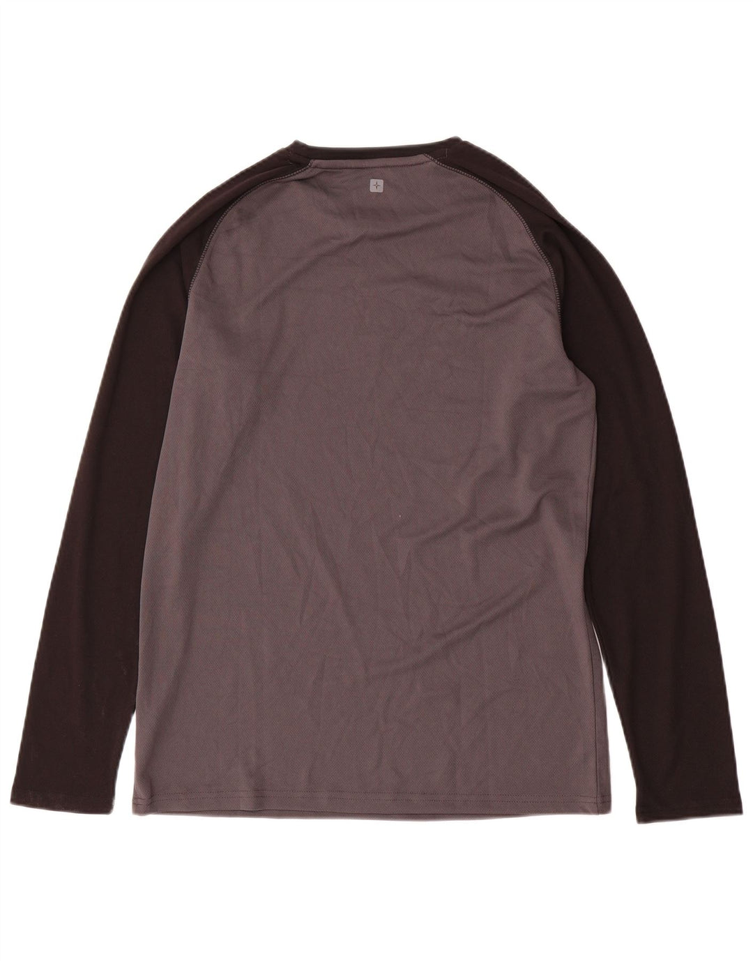 Mountain Warehouse Herre IsoCool Top Langærmet Medium Grey Colourblock