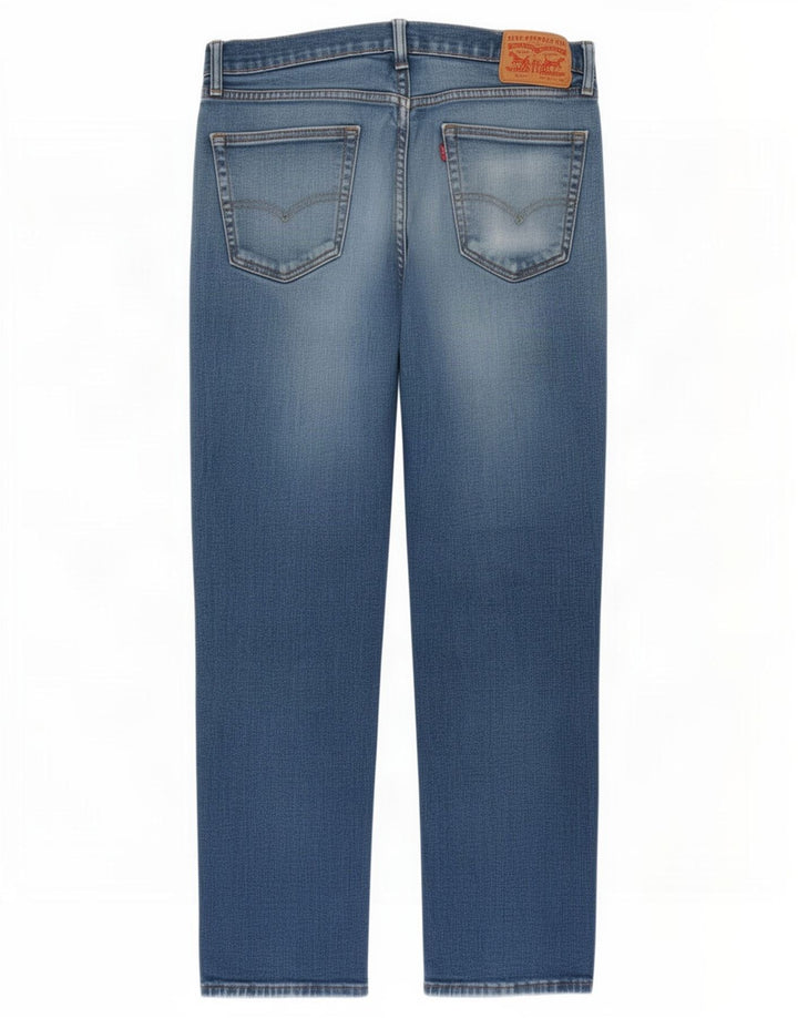 Levi's Herre 541 Straight Jeans W34 L30 Blå Bomuld