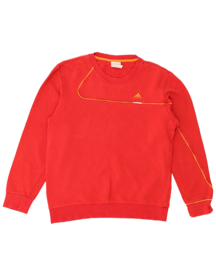 Adidas Sweatshirt til mænd, lille rød bomuld