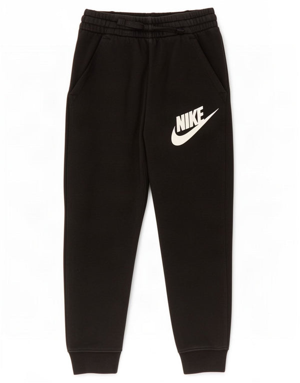 Nike Boys Grafisk træningsdragt Bukser Joggers 8-9 år Lille sort bomuld