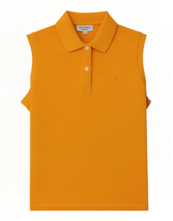 Diadora Dame ærmeløs poloshirt IT 50 XL Orange Bomuld
