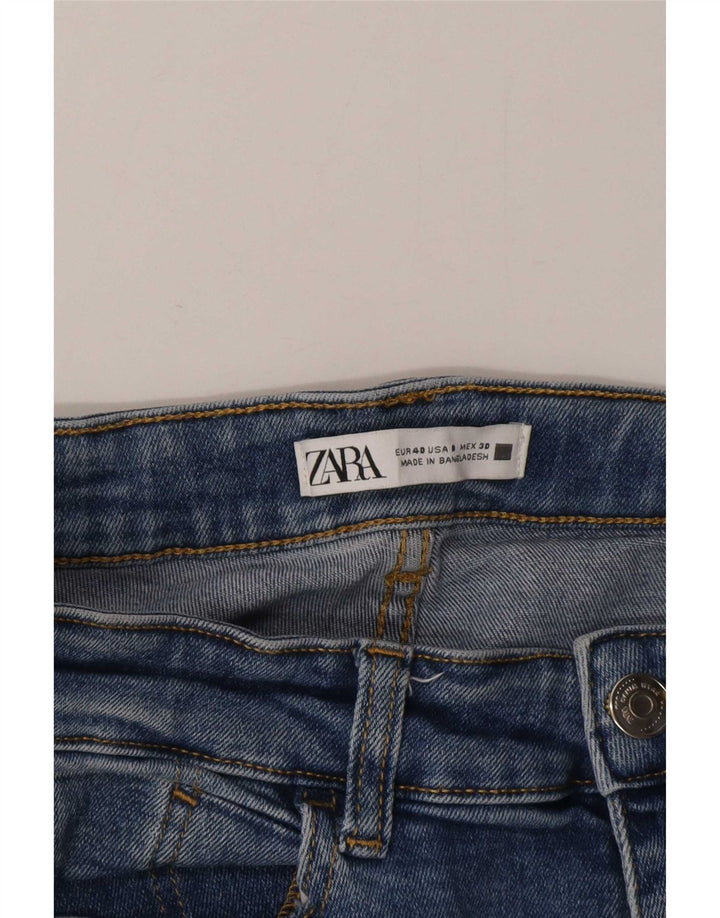 Zara Dame Skinny Jeans EU 40 Medium W30 L27 Blå