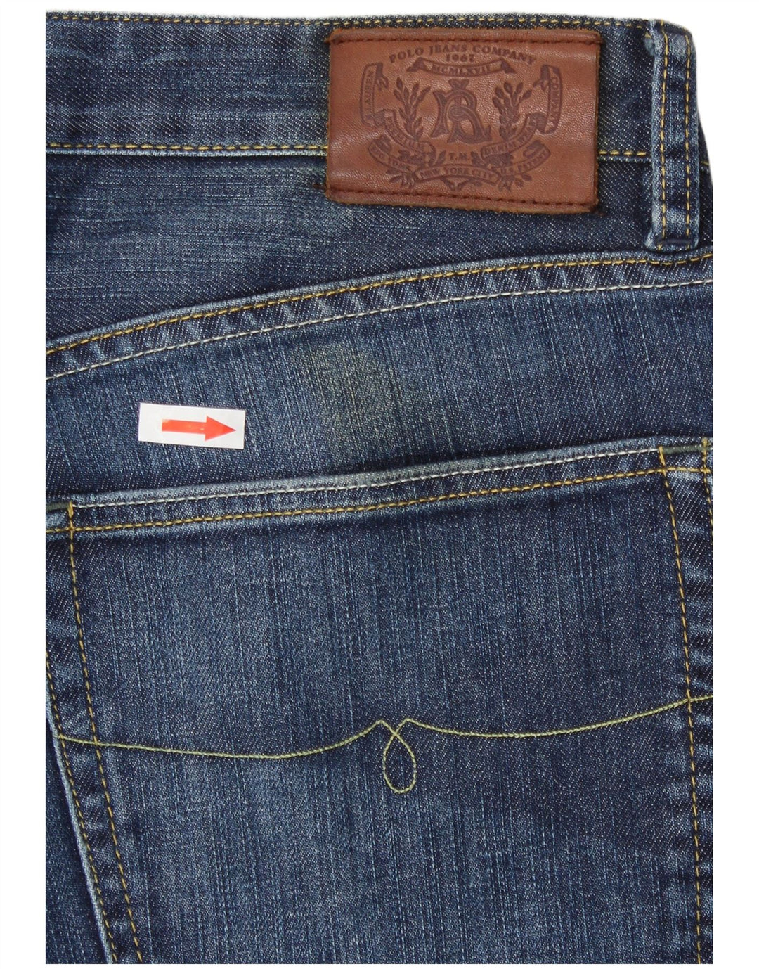 Polo Ralph Lauren Herre Bootcut Jeans W34 L32 Blå Bomuld