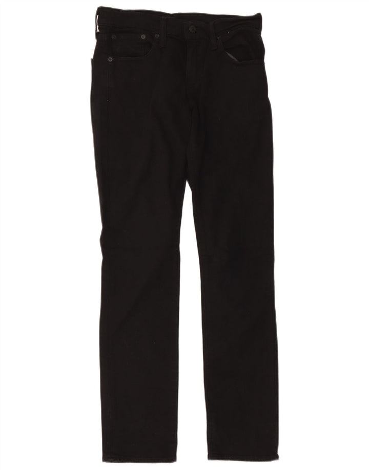Levi's Herre 511 Slim Jeans W28 L32 Sort Bomuld
