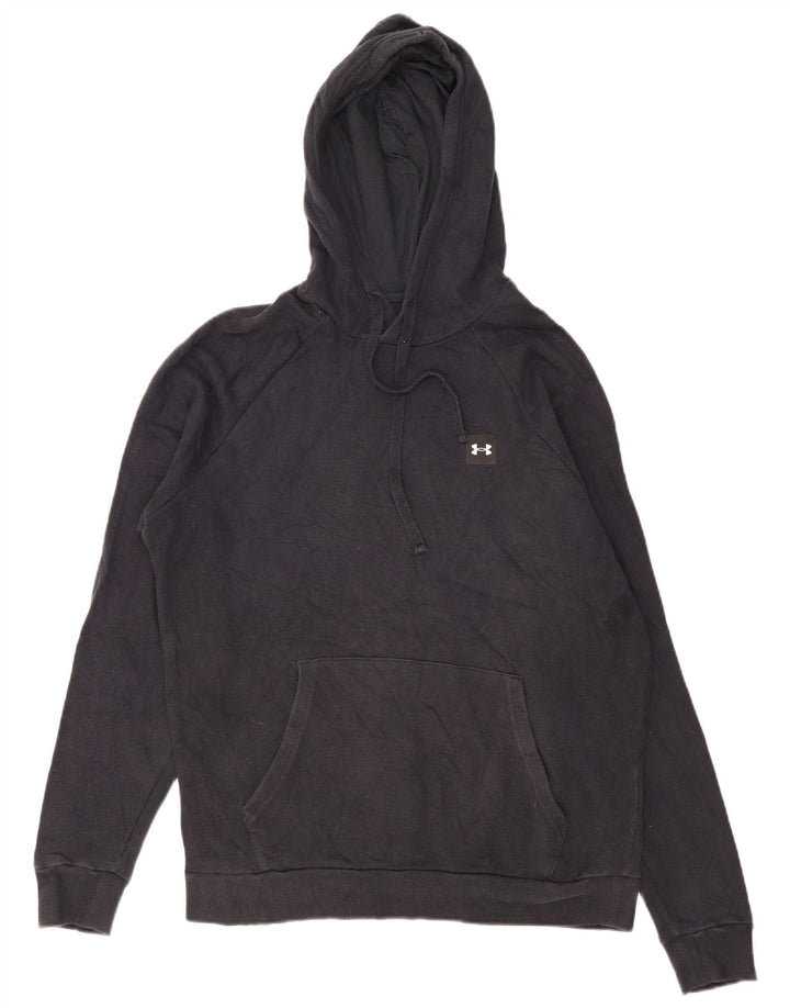Under Armour Herre hættetrøje Jumper Medium Sort Bomuld