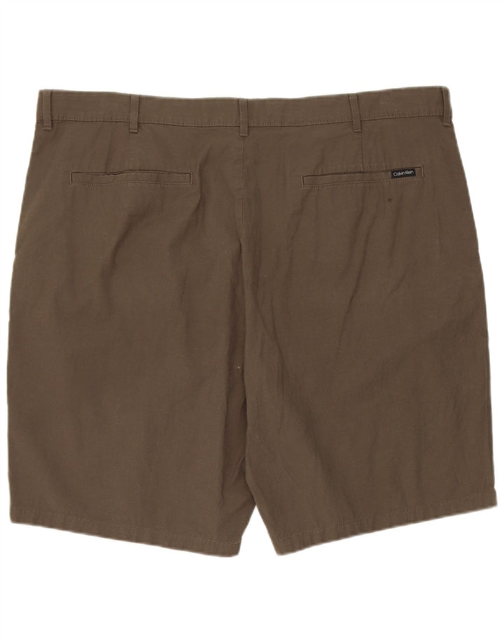 Calvin Klein Herre Chino Shorts W40 XL Khaki