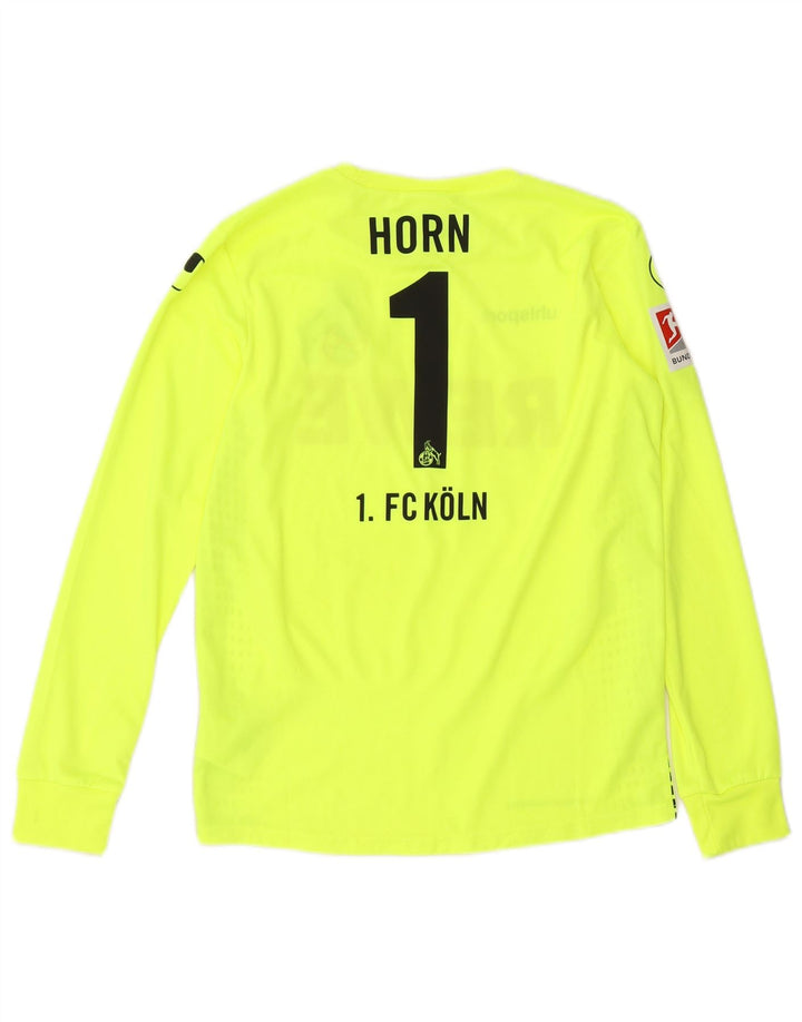 UHLSPORT Boys FC Köln Grafisk Top Langærmet 13-14 År Grøn Polyester