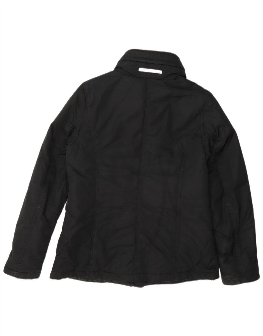 Slam Dame Hætte Polstret Jakke UK 14 Medium Sort Polyester